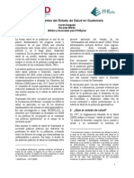 Determinantes Del Estado de Salud - Guatemala