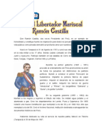 31 DE AGOSTO - Día Del Libertador Mariscal Ramón Castilla.