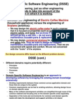 Domain Specific Software Engineering (DSSE)