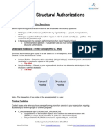 Configure Structural Authorizations