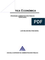 Modulo Politica Economica