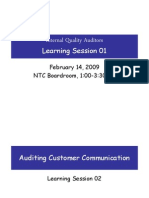 IQA Learning Session-Customer Communication