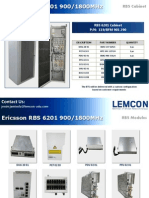 Ericsson RBS 6201 900 - 1800MHZ