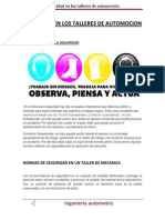 Seguridad en Los Talleres de Automocion