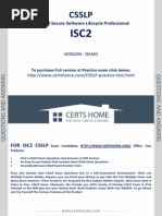 CSSLP Exam - Secrets of Passing Exam in First Attempt