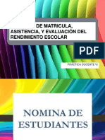 Libro de Registro Escolar