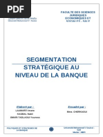 Segmentation Stratégique Au Niveau de La Banque