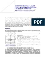 Footing With Biaxial Moments