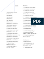 Autodesk Revit Keyboard Shortcuts