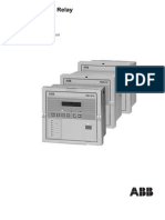 Protection Relay RE - 610 RE - 610: Installation Manual