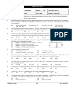 This Test Contains A Total of 15 Objective Type Questions. Each Question Carries 1 Mark. There Is NO NEGATIVE Marking