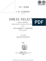 Obras Selectas - Tomo Xvii - Juan Bautista Alberdi - Portalguarani