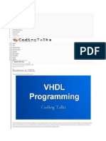 Hardware in VHDL: Search This Site..