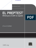 El PrepTest Oficiál para El LSAT en Español