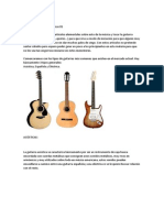 Tipos de Guitarras