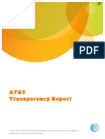 AT&T Transparency Report (2013)