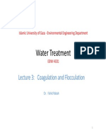 Lecture 3 Coagulation and Flocculation