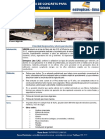 Ficha Técnica Prelosas para Techos Entrepisos Lima - UNICON