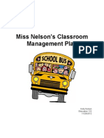 Classroom Managment Plan