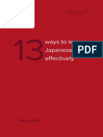 13 Ways To Learn Japanese More Effectively