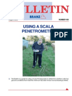 BU438 BRANZ Using A Scala Penetrometer