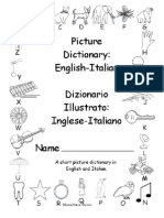 English Italian Picture Dictionary