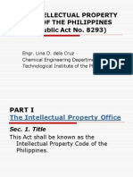 Ra 8293 The Intellectual Property Code of The Philippines (