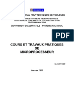 COURS ET TRAVAUX PRATIQUES de MICROPROCESSEUR