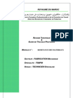 m22 - Resistance Des Materiaux