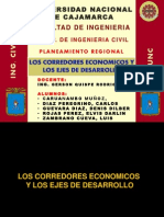 Corredores Economicos y Ejes de Integracion Territorial