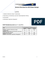 New ISA CCST Task Lists Reference Document For 2013 Exam Change