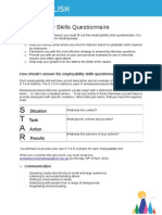 UTS Accomplish - Employability Skills Questionnaire 