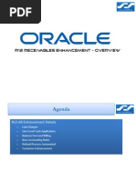 Oracle R12 AR Receivables Enhancement - Overview