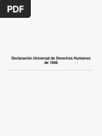 Declaración Universal de Derechos Humanos de 1948 PDF