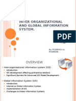 Inter Organizational and Global Information System