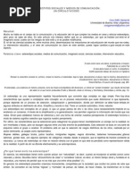 Estereotipos Sociales y Medios de Comunicacion - Un Circulo Vicioso - Cora Gamarnik