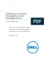 Configuring Dell PowerEdge Servers For Low Latency 12132010 Final