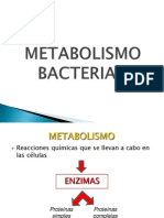 Metabolismo Bacteriano