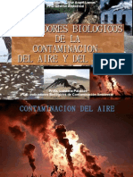 Indicadores de Contaminacion Aire y Suelo