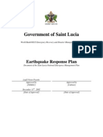 Saint Lucia Earthquake Response Plan