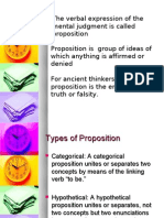 Propositions and Syllogisms