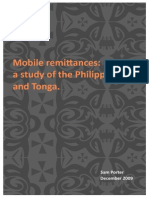 Mobile Remittances