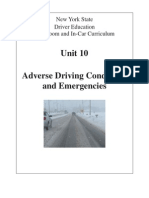 10 Nysdtsea Unit 10 Adverse Driving Conditions and Emergencies