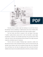 Hydromechanical Fuel Control