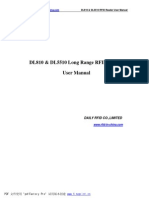 DL810 & DL5510 RFID Reader User Manual