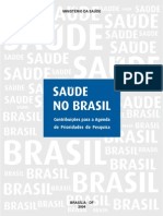 MINISTÉRIO DA SAÚDE (Prioridades de Pesquisa em Saúde)