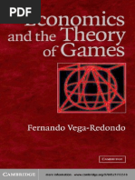 Fernando Vega-Redondo Economics and The Theory of Games 2003