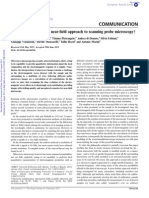 Disentangling Time in A Near-Field Approach To Scanning Probe Microscopy