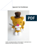 Amigurumi Gentleman Cat