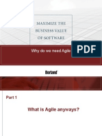 Why Do We Need Agile